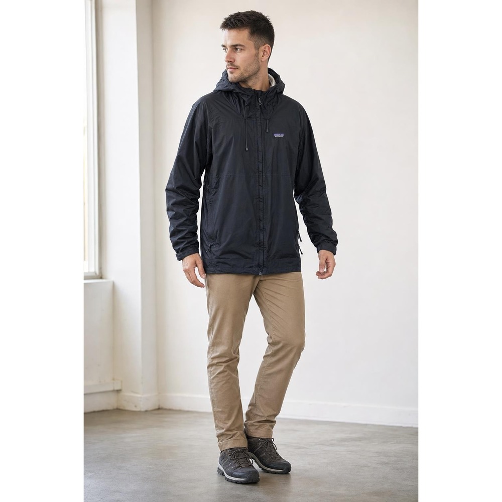 Patagonia Torrentshell 2.5 Rain Jacket Men's XL Black Waterproof Shell H2No